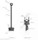 Fig. 45 - Security lighting systems for perimeter security including infrared and LED lights and light intensity controllers