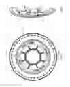 Fig. 09 - Air seed meter disc with flow directing pockets