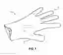 Fig. 02 - Glove with Hand-Coloring Marking Area