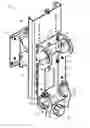 Fig. 01 - Double-beam sliding mount for electronic video displays and other items