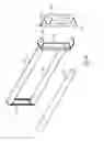 Fig. 08 - Double-beam sliding mount for electronic video displays and other items