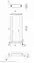 Fig. 09 - Double-beam sliding mount for electronic video displays and other items