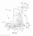 Fig. 34 - Seating arrangement with headrest assembly