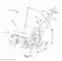 Fig. 35 - Seating arrangement with headrest assembly