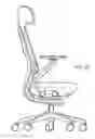 Fig. 67 - Seating arrangement with headrest assembly