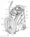 Fig. 01 - Portable apparatus having extendible wand attachments