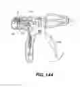 Fig. 113 - Automatic surgical ligation clip applier