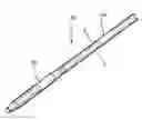 Fig. 01 - Catheter having hydraulic actuator and locking system