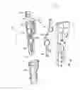 Fig. 01 - Pump cassettes with slider and infusion pump systems