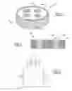 Fig. 04 - Shielded three-terminal flat-through EMI/energy dissipating filter with co-fired hermetically sealed feedthrough