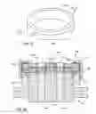 Fig. 54 - Shielded three-terminal flat-through EMI/energy dissipating filter with co-fired hermetically sealed feedthrough