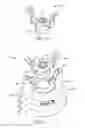 Fig. 10 - Air caps with face geometry inserts for liquid spray guns