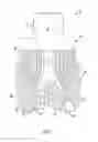Fig. 02 - Vented blank for producing a matrix bit body