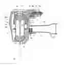 Fig. 01 - Pneumatic nail gun capable of striking nails in automatic mode