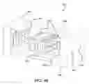 Fig. 43 - Injection molding device for thick lenses and method of manufacturing