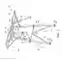 Fig. 03 - Mounting structure for supporting pantograph in machine