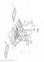 Fig. 06 - Mounting structure for supporting pantograph in machine