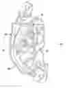Fig. 01 - Structural cam for latch