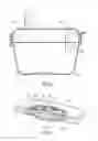Fig. 05 - Reversible lid and container forming a variable-volume food canister