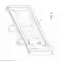 Fig. 04 - Side shifter with actuator embedded in load bearing structures of the side shifter