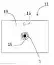 Fig. 01 - Temperature sensor means and a bioreactor system comprising a temperature sensor means