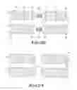 Fig. 10 - Partition system for a partition of wooden beams