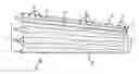 Fig. 01 - Simulated log siding panel with hew lines