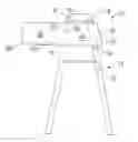 Fig. 01 - Ladder caddy assembly