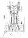 Fig. 02 - Gas turbine engine component with converging/diverging cooling passage