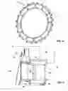 Fig. 03 - Frame segment for a combustor turbine interface