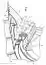 Fig. 03 - Hub of an intermediate casing for an aircraft turbojet engine comprising doors with contoured geometry