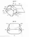 Fig. 10 - Hub of an intermediate casing for an aircraft turbojet engine comprising doors with contoured geometry