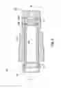 Fig. 04 - Laser spark plug having an improved seal between the combustion chamber window and the casing