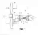 Fig. 02 - Turbomachine blade, comprising intersecting partitions for circulation of air in the direction of the trailing edge