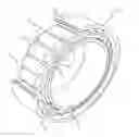 Fig. 01 - Cage for a toroidal roller bearing