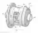 Fig. 01 - Electronic limited slip differential with separation of clutch and actuator