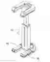 Fig. 01 - Adjustable mounting clip and system using same