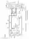 Fig. 12 - Vehicle heat pump with defrosting mode