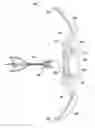 Fig. 01 - Toy bow projectile launcher with replaceable elastic launching elements