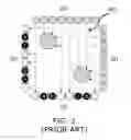 Fig. 03 - Integrated light guide and touch screen frame
