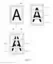 Fig. 15 - Method of printing a plurality of sections of a complete image