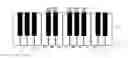 Fig. 01 - Keyboard for musical instruments having improved ergonomics