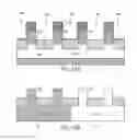Fig. 10 - Floating body memory cell having gates favoring different conductivity type regions