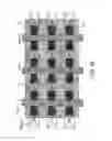 Fig. 16 - Floating body memory cell having gates favoring different conductivity type regions