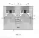 Fig. 17 - Floating body memory cell having gates favoring different conductivity type regions