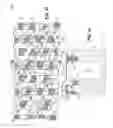 Fig. 15 - Array of conductive lines individually extending transversally across and elevationally over a mid-portion of individual active area regions