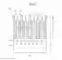Fig. 09 - Semiconductor component with field electrode between adjacent semiconductor fins and method for producing such a semiconductor component
