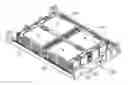 Fig. 01 - Base plate of battery module assembly with novel structure