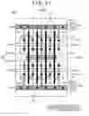 Fig. 12 - Semiconductor integrated circuit having a switch, an electrically- conductive electrode line and an electrically-conductive virtual line