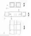 Fig. 12 - Reconfigurable kennel, having stackable, interchangeable, expandable, and shrinkable features